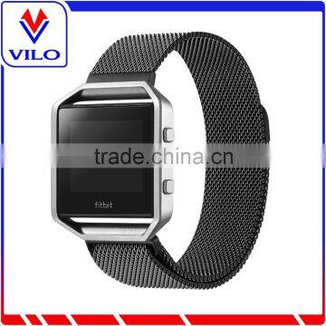 New Arrival Stainless Steel Milanese Magnetic Loop Watch Band for Fitbit Watch photo-2