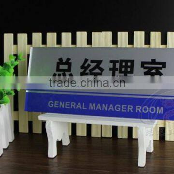 cutomized acrylic Office sign boards. Plastic guide board for office