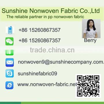 Spunbond 100% pp Nonwoven Fabric Non Woven Fabric Textile Agriculture Fabric photo-6