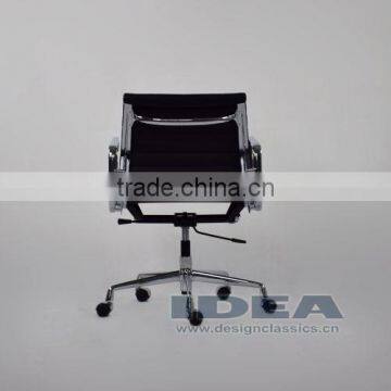 Replica EA117 Charles Office Chair - Black Color Genuine Leather photo-5