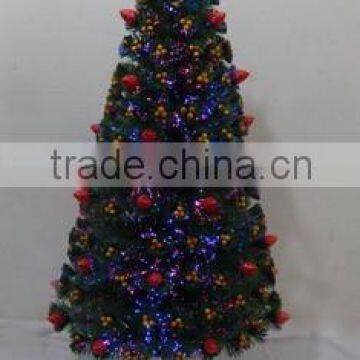 2015 Christmas Decoration Tree with Fiber and LED