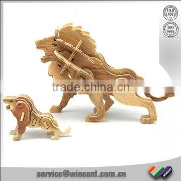 Various Sizes 3d Puzzle Wooden Toy photo-3