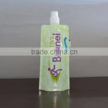 promotion gifts custom print foldable water bottle