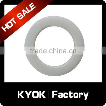 KYOK plastic material silence roman rod accessories with high quality and best price,plane curtain rod rings on sale