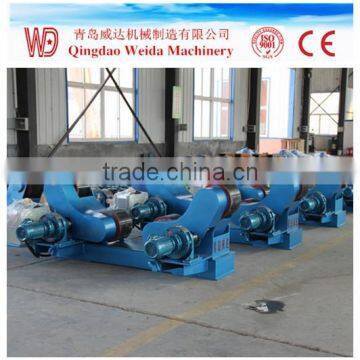 Tank polishing machine with welding polyurethane roller