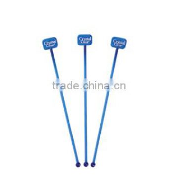 Plastic stirrer in promotion