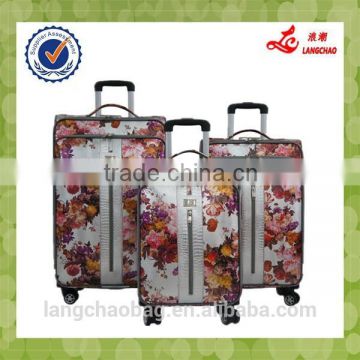 four wheels Soft Luggage sets High quality Spinner luggage New Luggage Suitcase