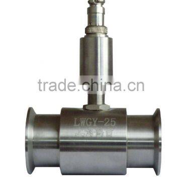 sanitary type flow meter