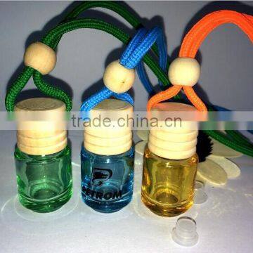 Hanging car perfume bottle