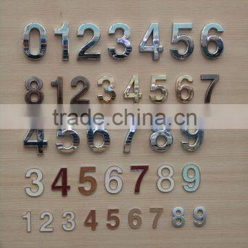 3d Diversiform Metal Steel Numbers Sign photo-2