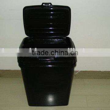H513 15KG 40liter Rectangle Shape Plastic PET Dog Food Container Quality Choice photo-3