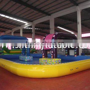 inflatable swimming pool combo