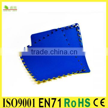 Interlocking XPE mat with different thickness