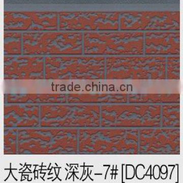 decorative insulated exterior wall siding panel/foam filled wall panels/facade panel