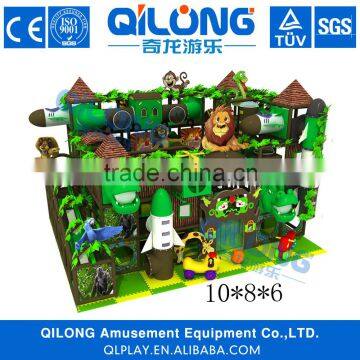 Hot selling kids indoor plastic playground slides