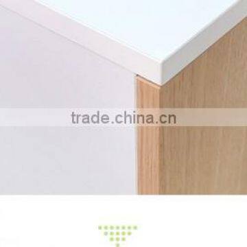 Office Wooden Filling Cabinet Locking Wood Storage Bookcase photo-4