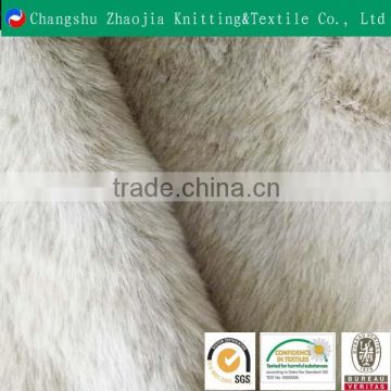 Latest wholesale 100% polyester faux fur fabric for garment fabric