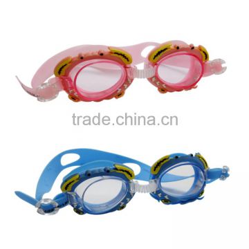 One piece silicone eyewear of swimming goggles