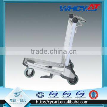 Large Ad board airport trolley with brake system