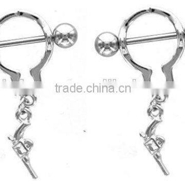 Nipple Shield Rings Barbell Barbells