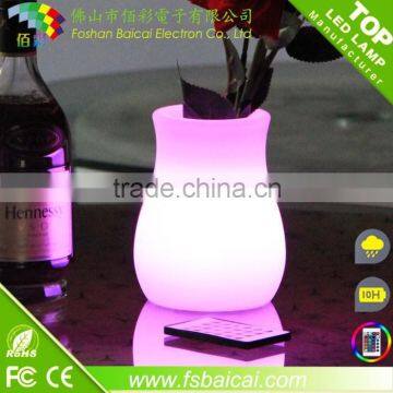 Cordless Rechargeable colorful led decorative light