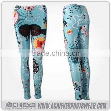 2016 Newest Women Gym Leggings High Waist Candy Colors pants Yoga Leggings