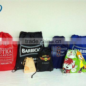 High quality rope bags ,nylon drawstring bags