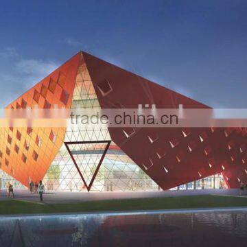 Steel Structure House /landmark structure building