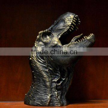 Customized Dragon Head Plastic Animal Skeleton Model For Sale