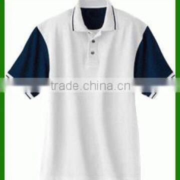 Polo Shirt cross color sleeves