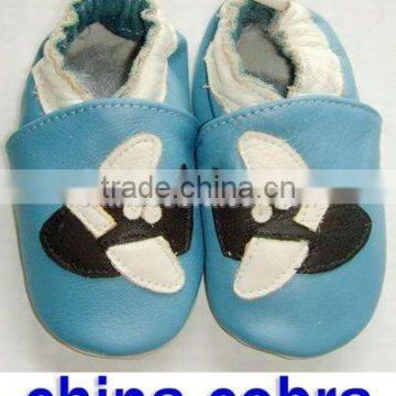 soft sole baby leather shoes (hotsale design)