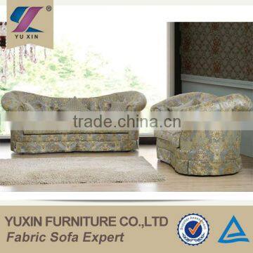 french classical sofa for hotel/ classical fabric sofa