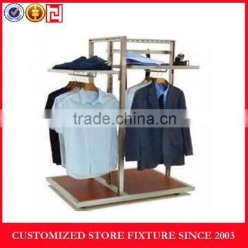 Fashion men's clothes display rack