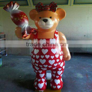 Fiberglass decorations,resin advertising mascot