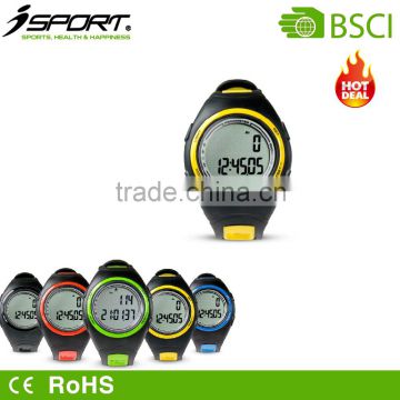 BSCI Alibaba Trade Assurance Factory Various Colors Outdoor Fitness Tracker Rechargable Sport Watch W284