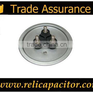 76mm three phase aluminum cover for power capacitor,trade assurance