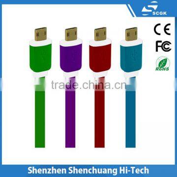 Promotional Price Colored Micro Usb Cable And Connectors
