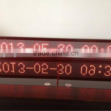 Factory direct in stock promotional sale!!! New style opening ceremony gifts multi-language scrolling led sign programmable