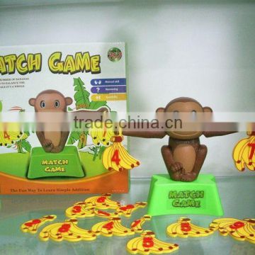 balance game monkey banana match Kid number learning