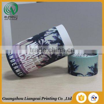 Wholesale Cheap Customized Various Color Printing Storage Round Cardboard Box Lid for T-shirt Packing photo-5