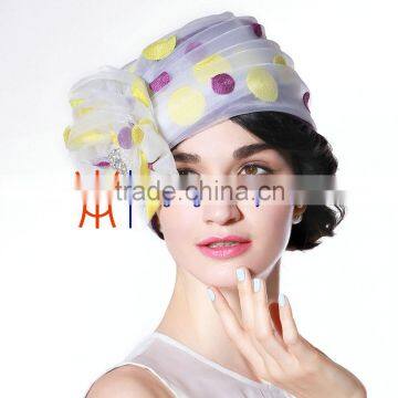 Lady / Women / Girls Summer Hat From Organza Material