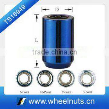 10 point allen wheel color nut