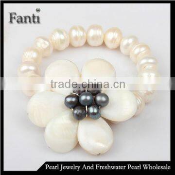 Fresh water pearl bracelet/ real pearl bracelet