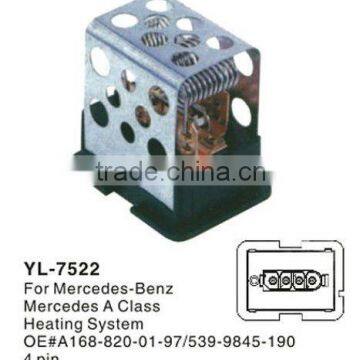 Auto blower resistor/regulator for Mercedes-Benze
