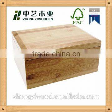 Hot Sale Chinese Supplier FSC&SA8000 Wooden Bark Cake Wooden Boxes Wooden Boxes Retail