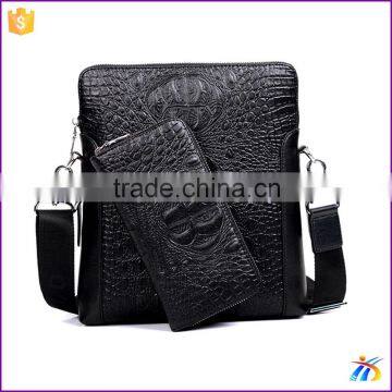 European Alligator Pattern Business Briefcase famous brand business bag