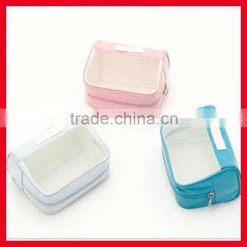 2015 China Wholesale Low Price Fashion Style Promotional Latest Design Ladies Purse Pvc Cosmetic Bag photo-2