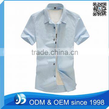 Custom Solid Color Chinese Shirt for Man