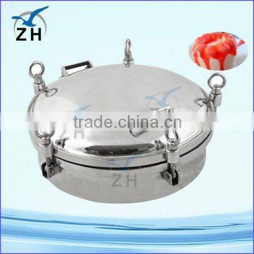 Food grade stainless steel manhole ladder