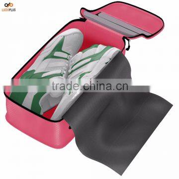Luckiplus Shoe Bag - Convenient Packing System For Your Shoes When Traveling Pink photo-3